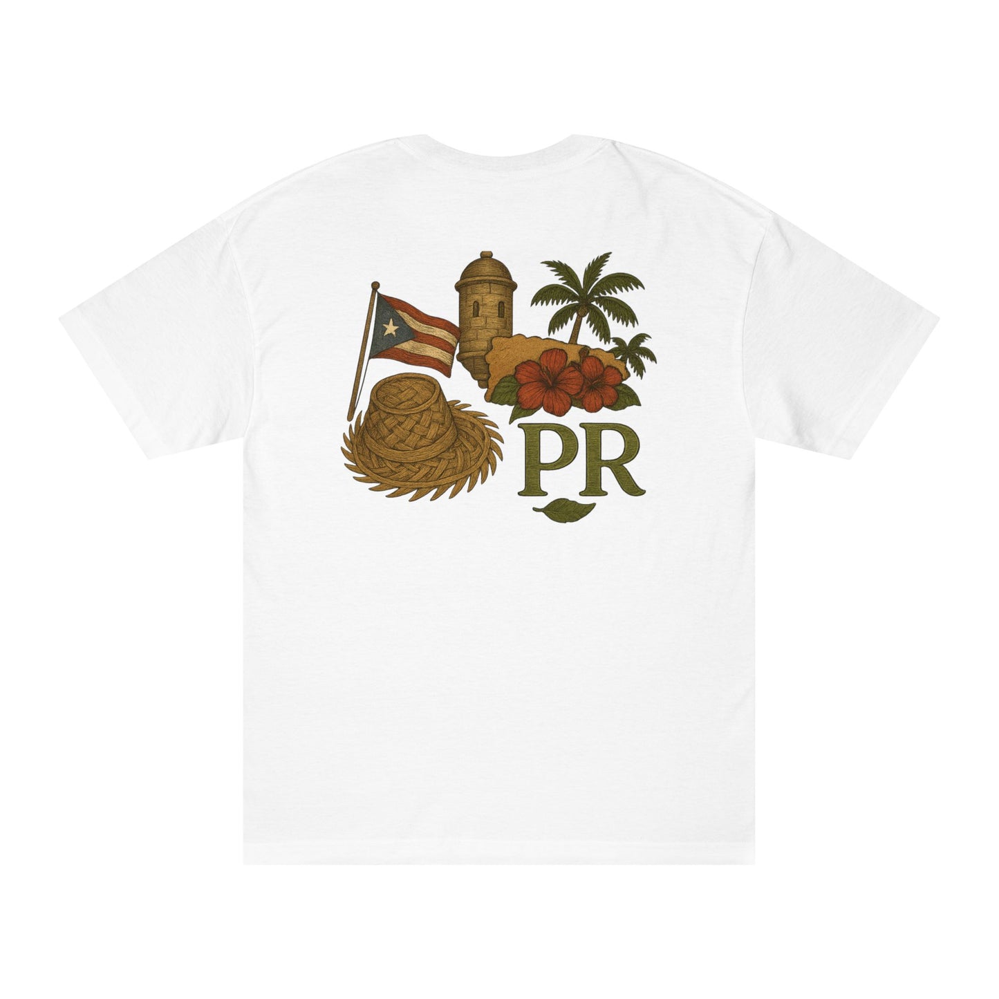 Puerto Rican Pride Tee, Jibaro: Defensor del mofongo