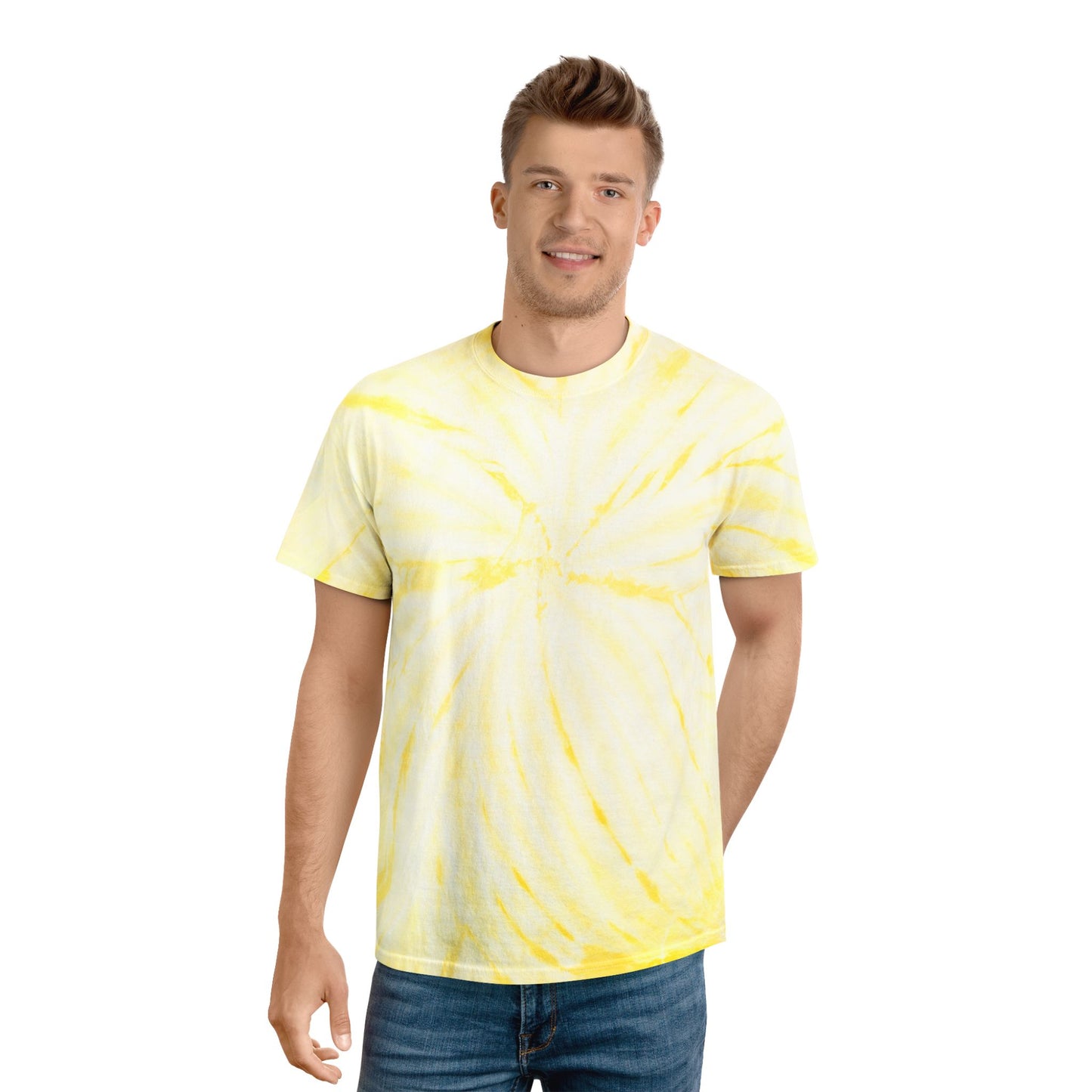 Sunny Cyclone Tie-Dye Tee for Summer Vibes