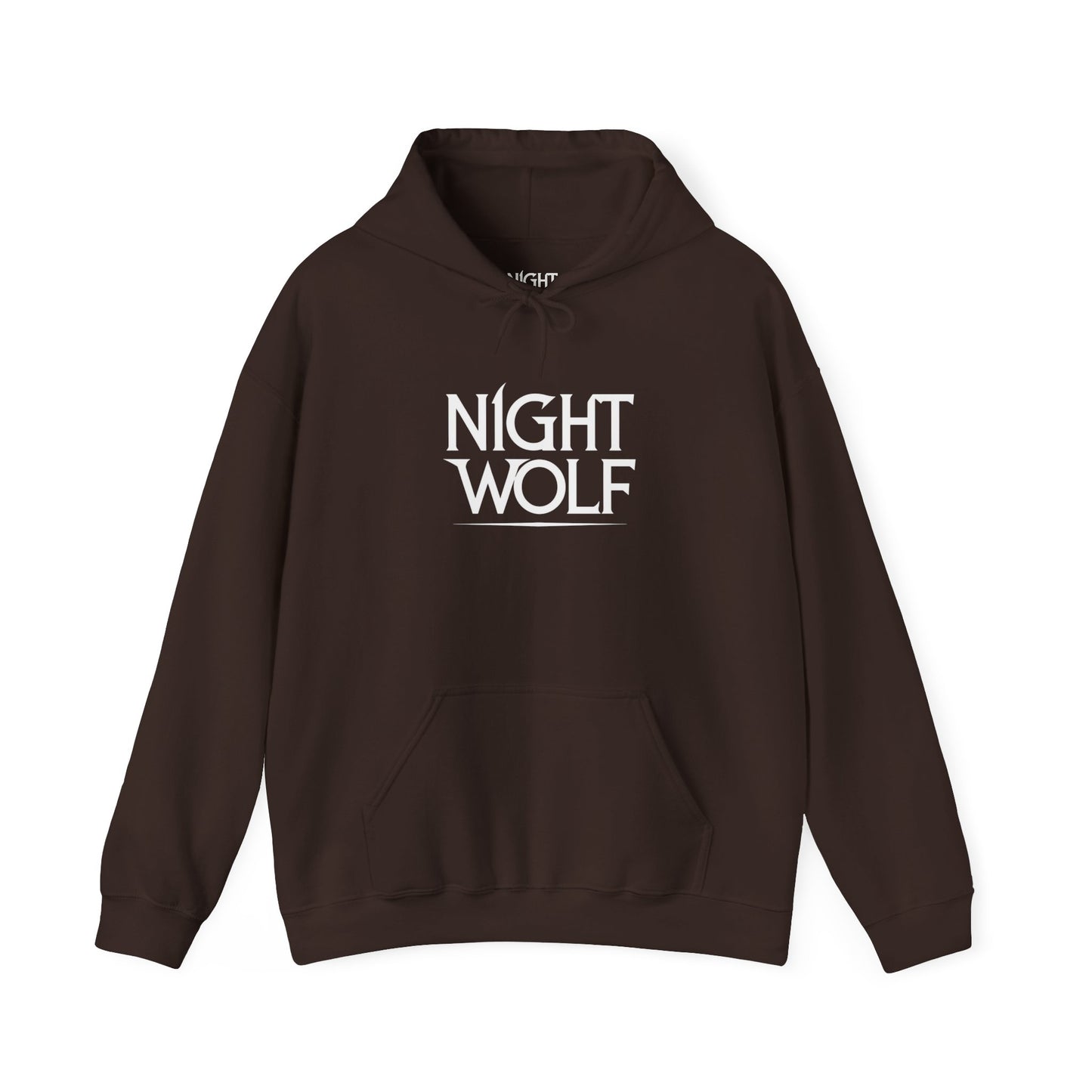 Night Wolf Unisex Heavy Blend Hooded Sweatshirt