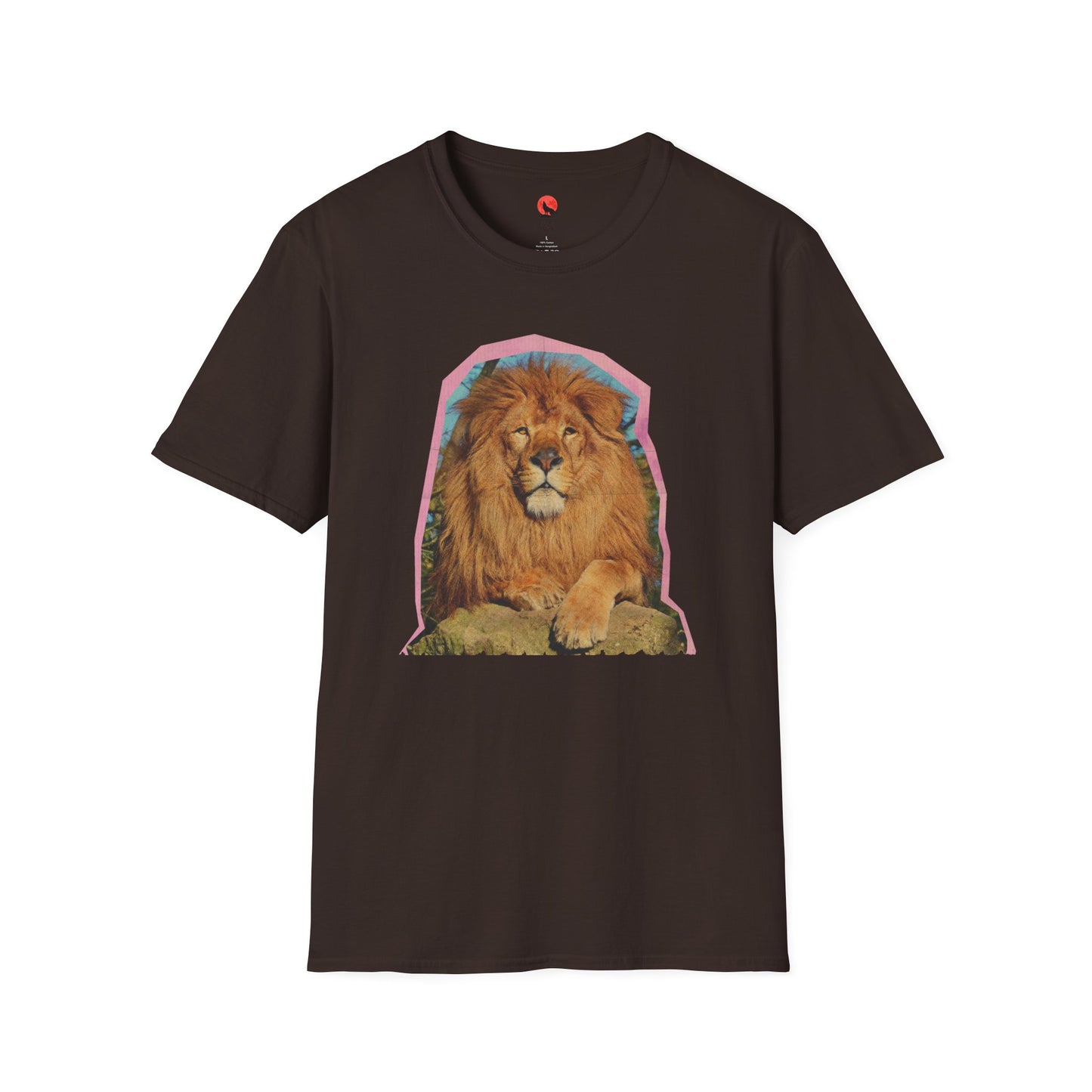 Majestic Lion Graphic Unisex Softstyle T-Shirt