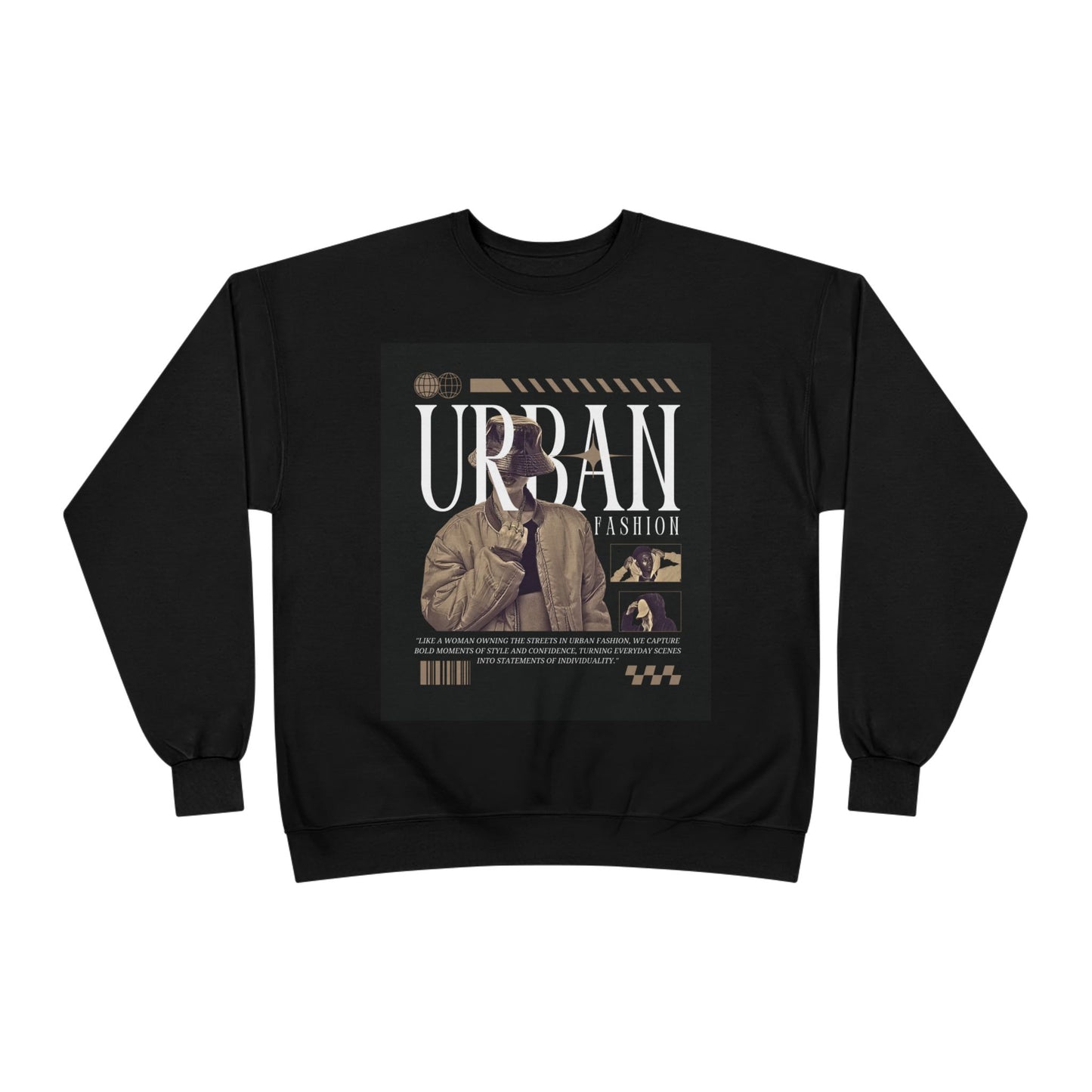 Urban Fashion Crewneck Sweatshirt