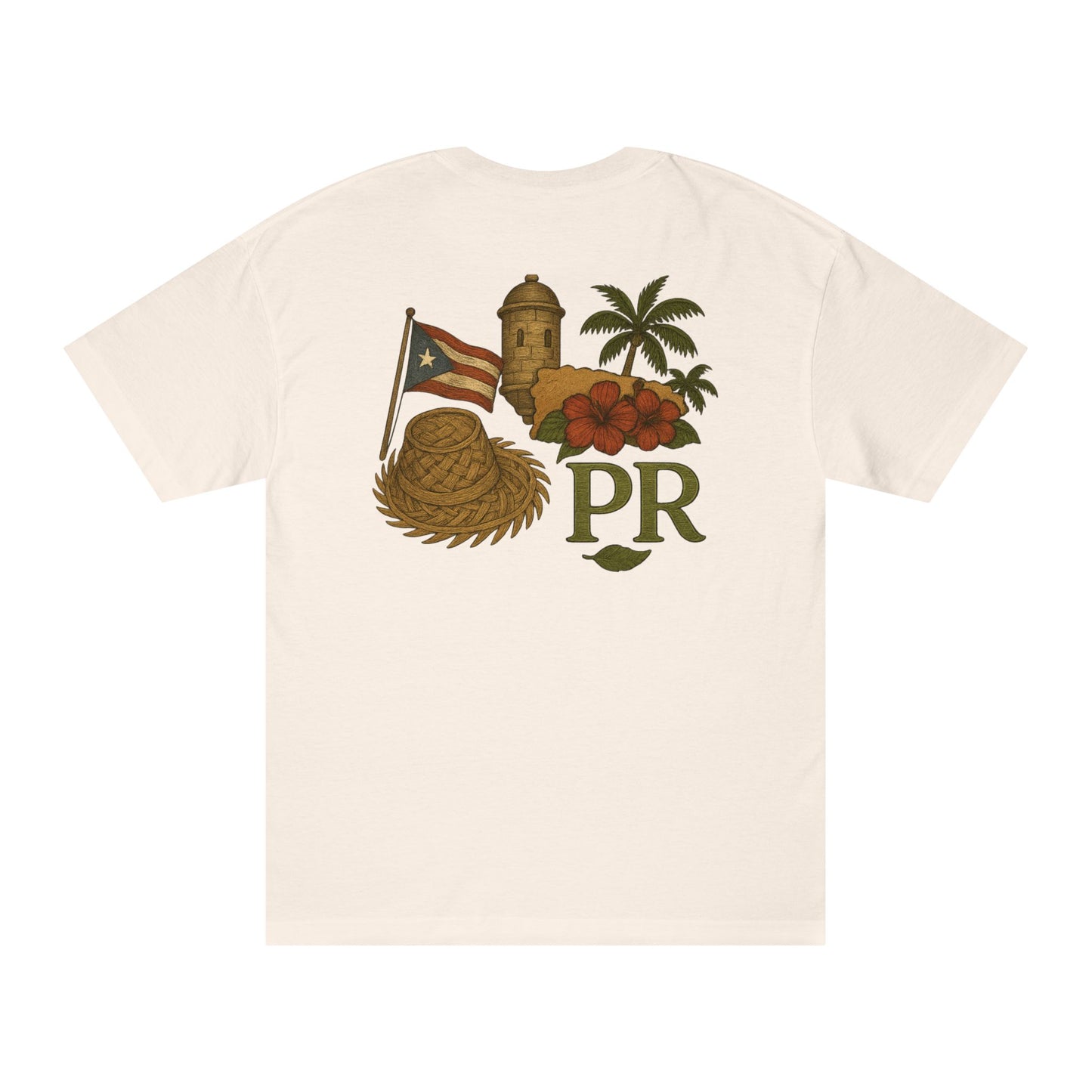 Puerto Rican Pride Tee, Jibaro: Defensor del mofongo