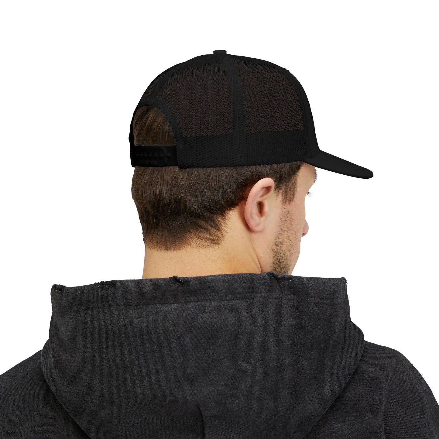 Bee Embroidered Trucker Cap