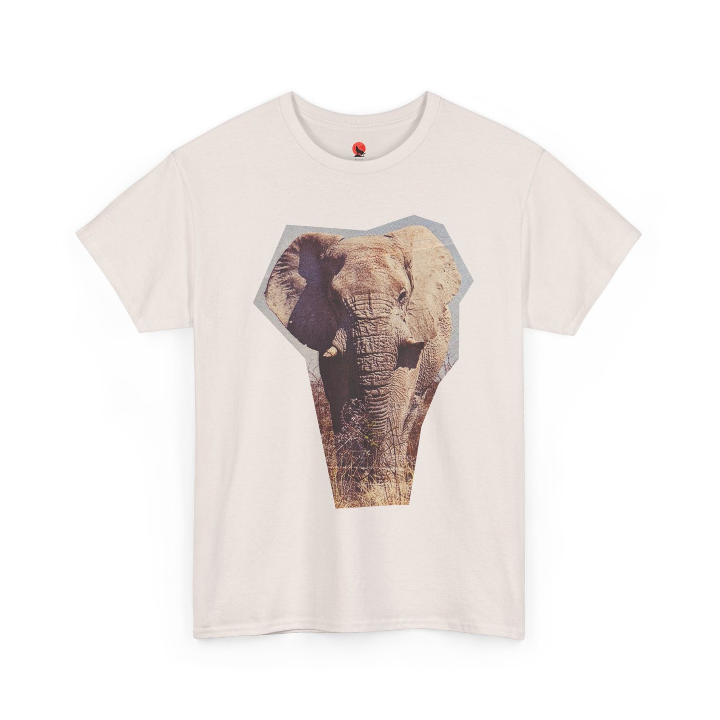 Elephant Graphic Unisex Heavy Cotton Tee