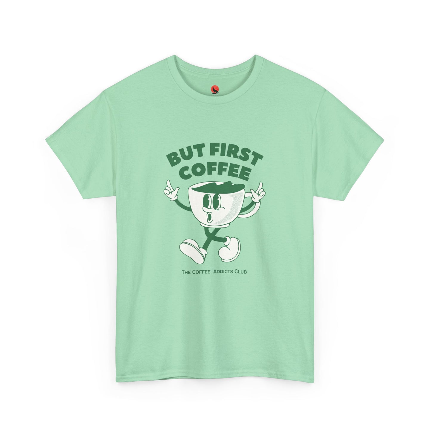But First Coffee Unisex Heavy Cotton Tee