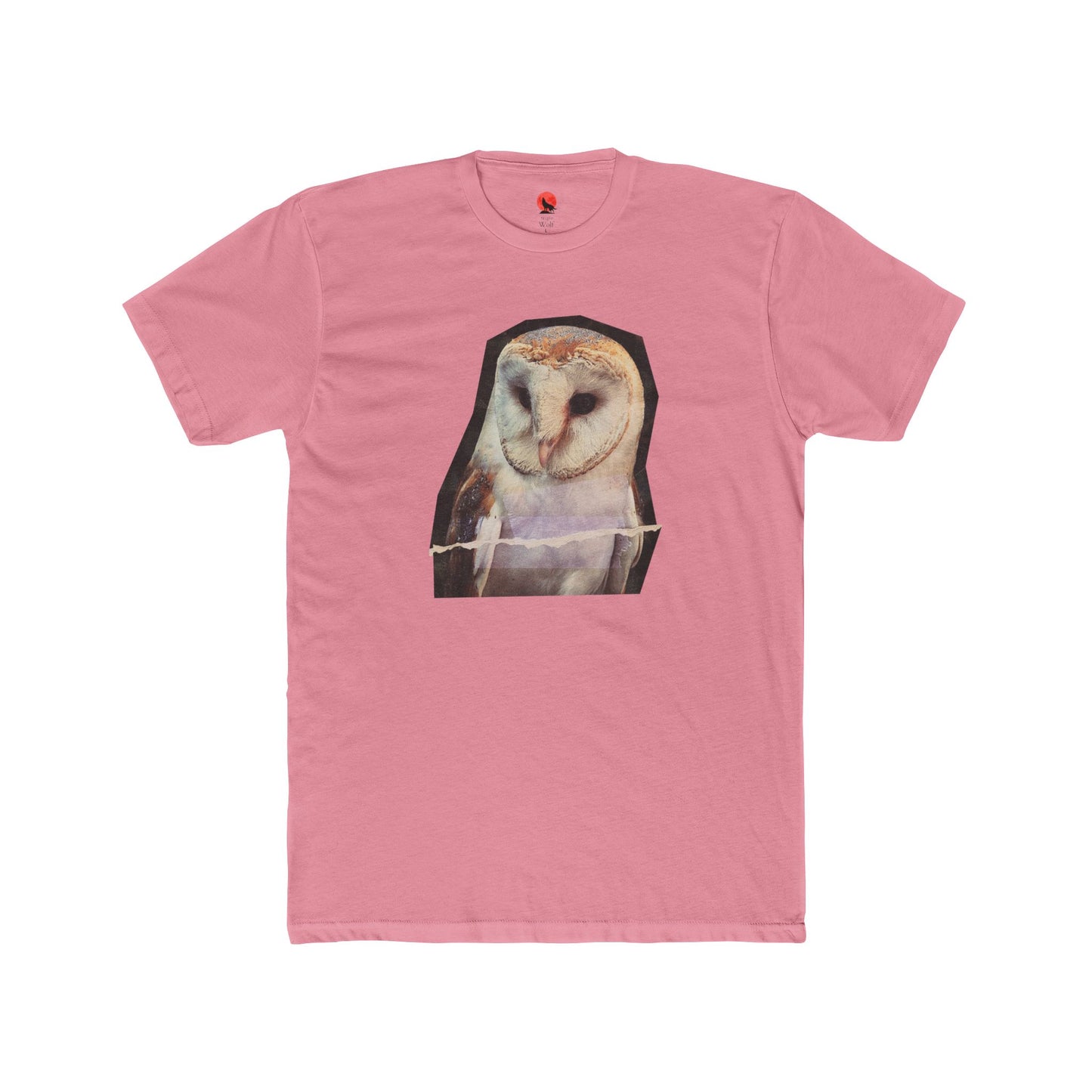 Barn Owl Unisex Cotton Crew Tee
