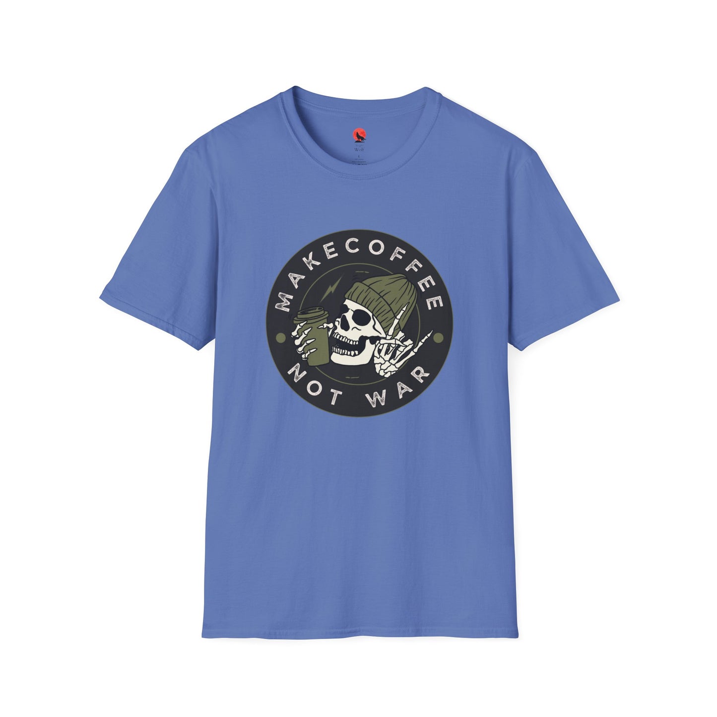 Make Coffee Not War Unisex Softstyle T-Shirt