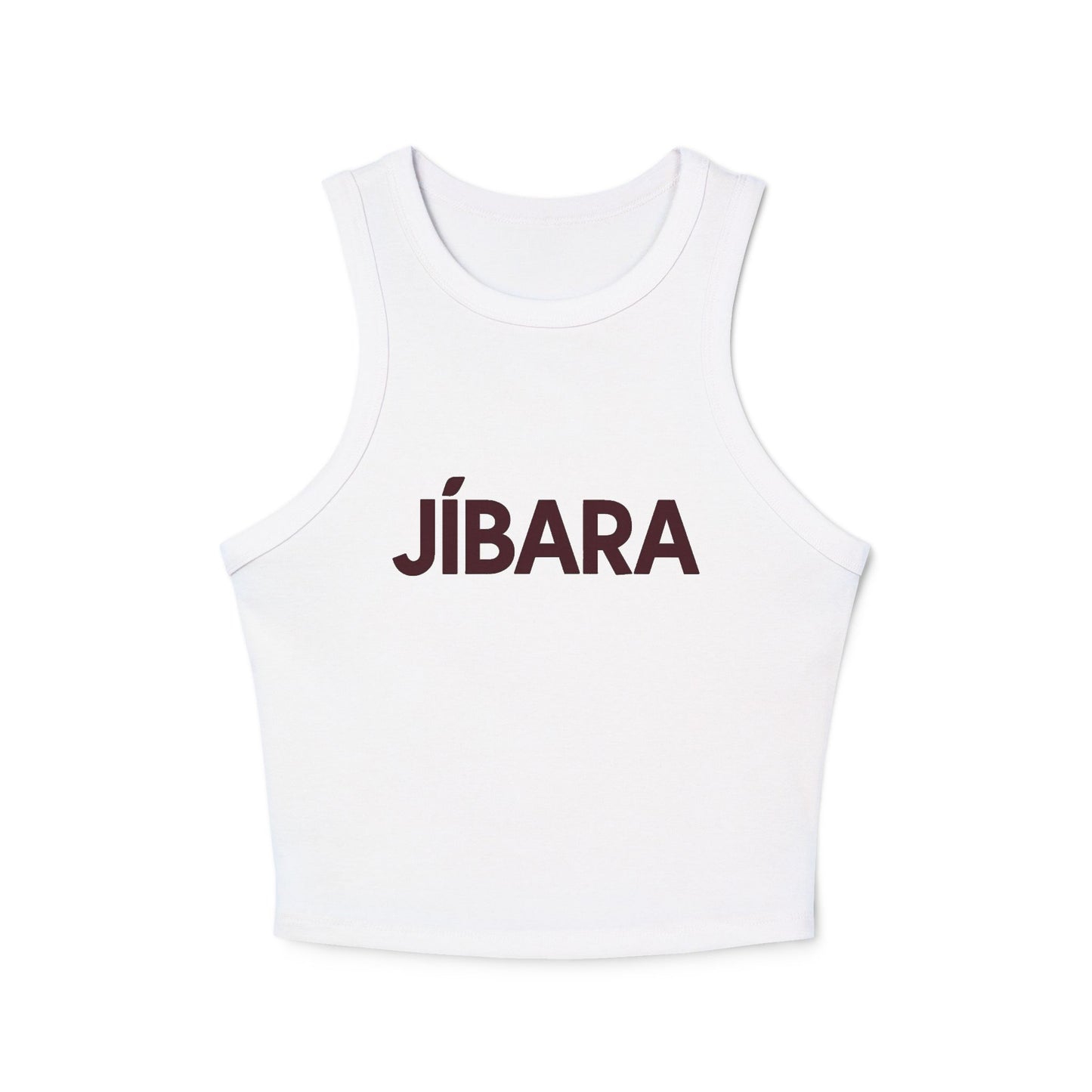 Jíbara Women’s Micro Rib Racer Tank Top