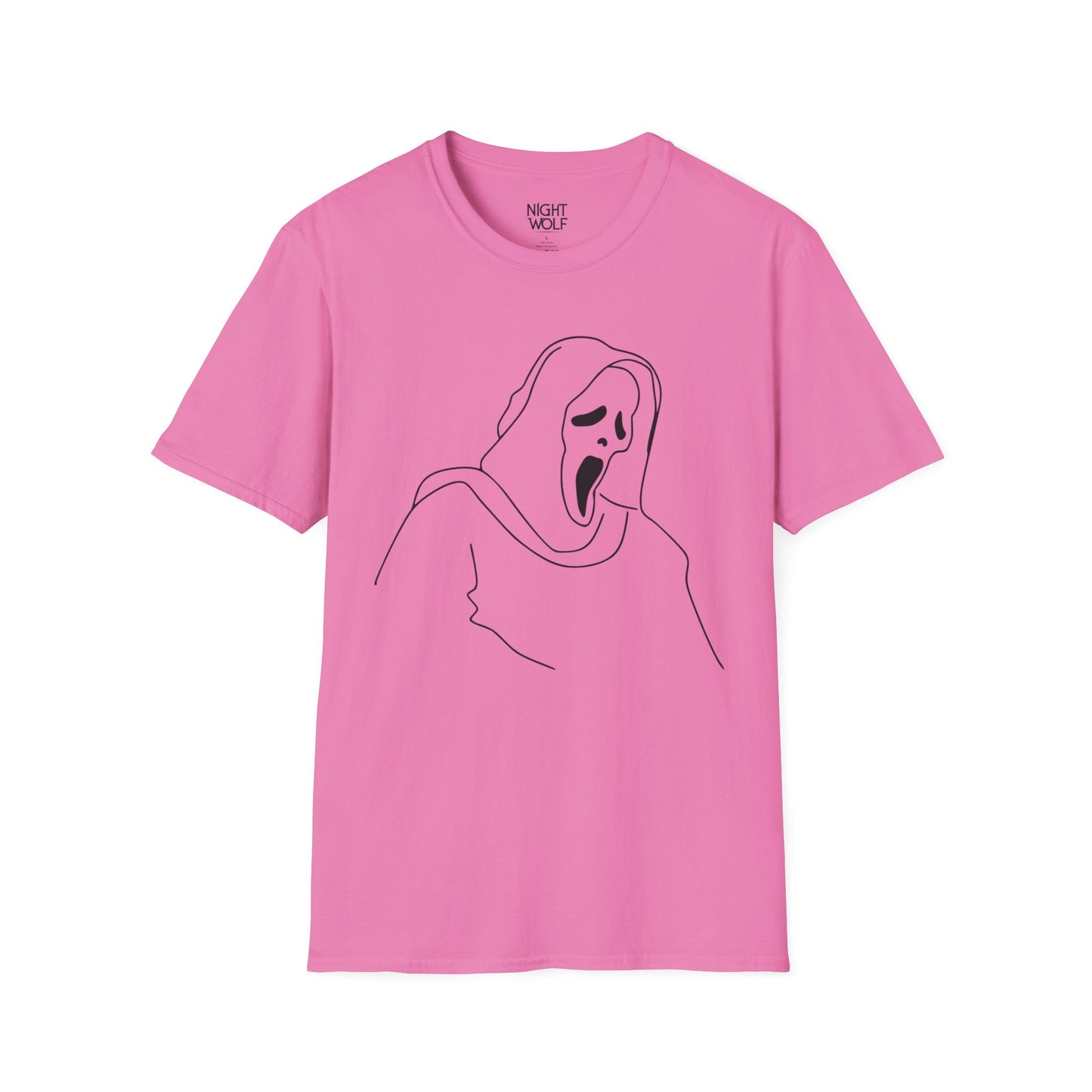 Ghost Face Minimalist T-Shirt