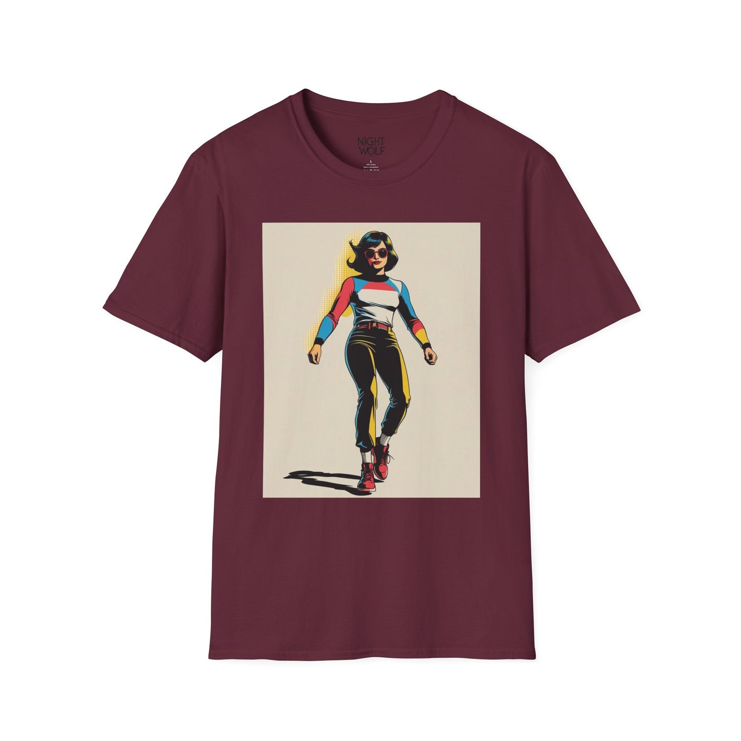 Vibrant Retro Graphic T-Shirt