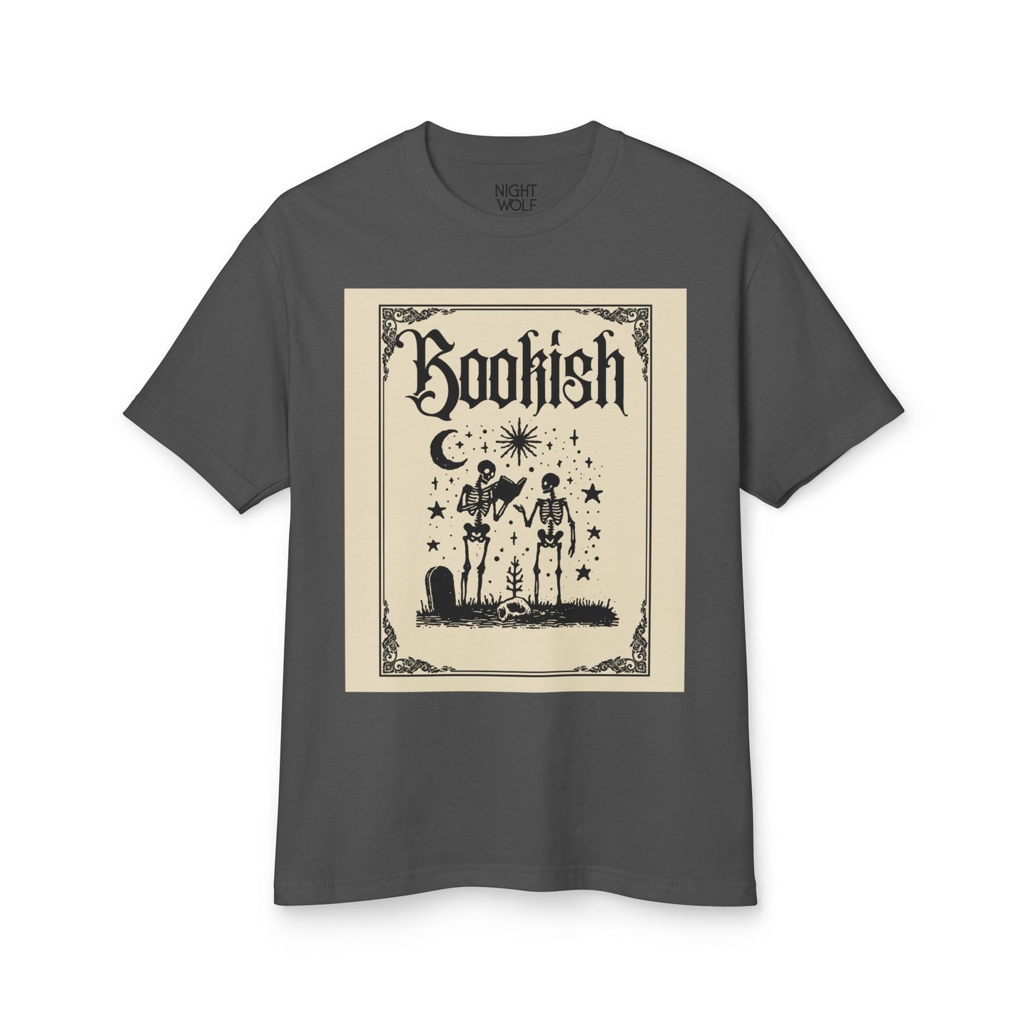Bookish Skeletons Cotton Tee