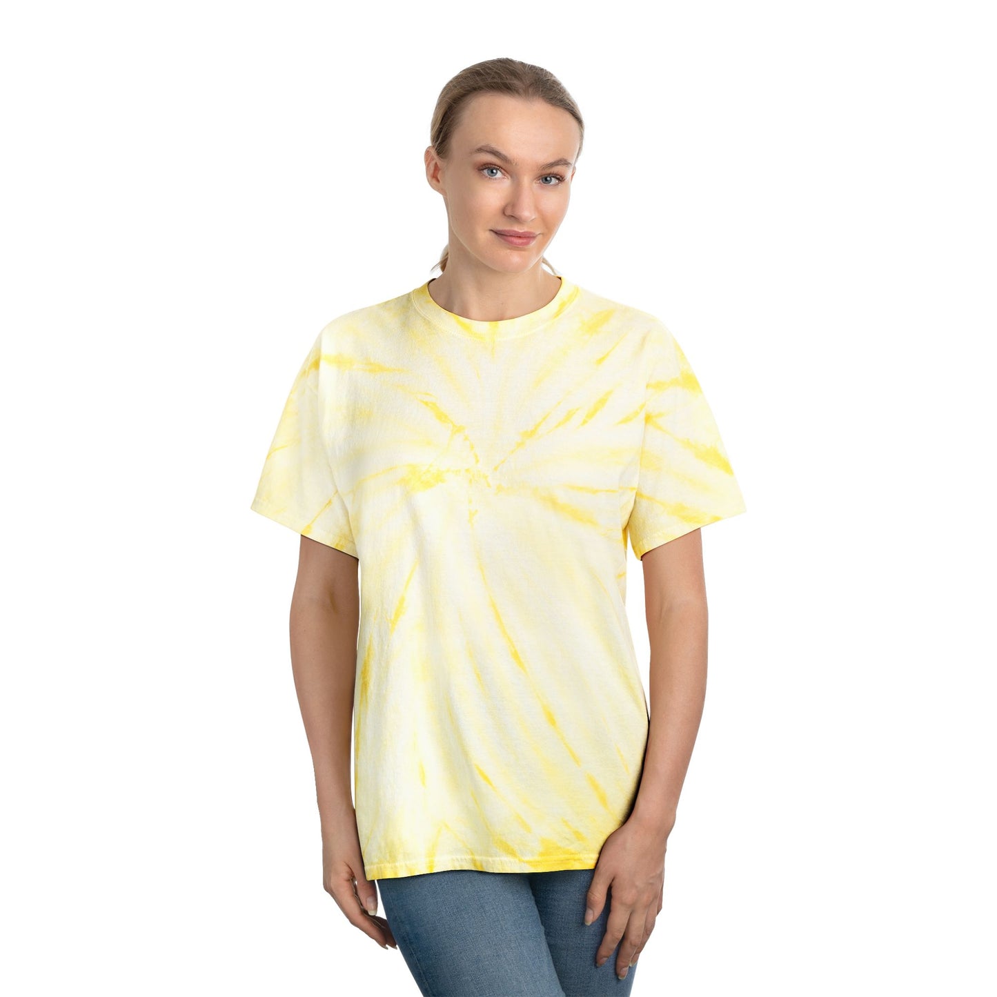 Sunny Cyclone Tie-Dye Tee for Summer Vibes