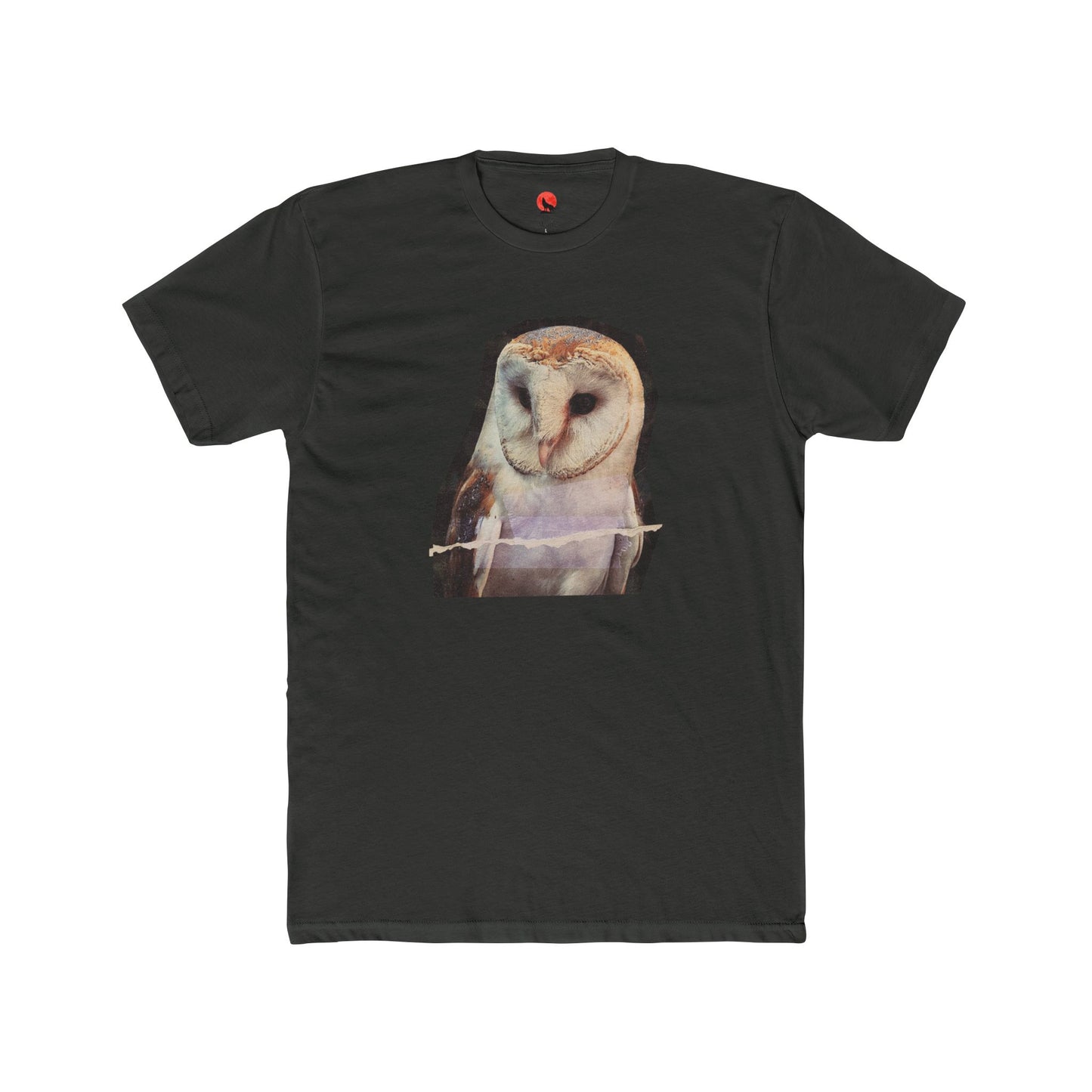 Barn Owl Unisex Cotton Crew Tee