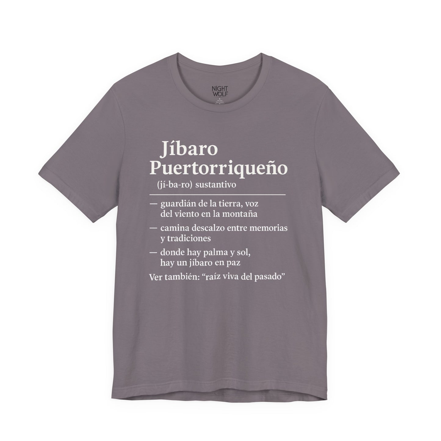 Puerto Rican Pride Tee, Jíbaro: Raiz Viva de pasado