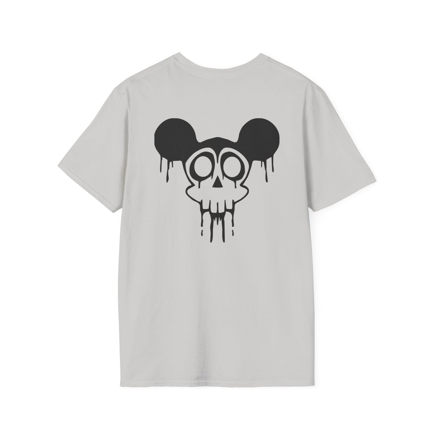 Night Wolf Skull Halloween Graphic Tee