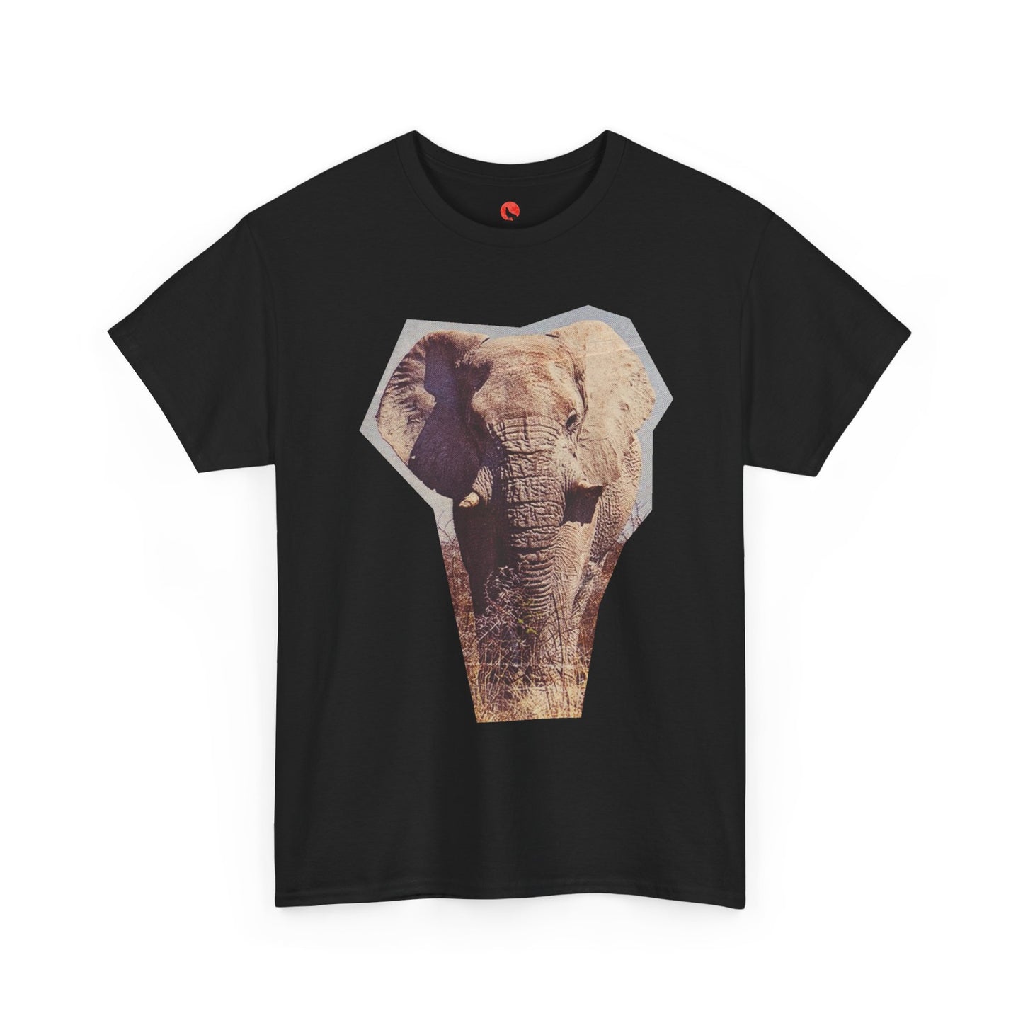 Elephant Graphic Unisex Heavy Cotton Tee