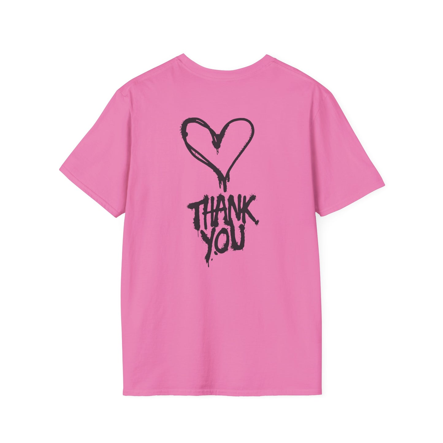 Night Wolf Thank You Shirt Unisex Softstyle T-Shirt