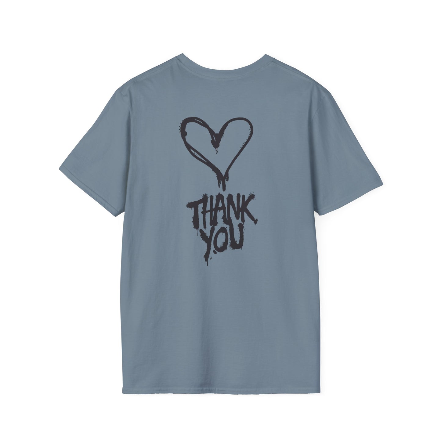 Night Wolf Thank You Shirt Unisex Softstyle T-Shirt