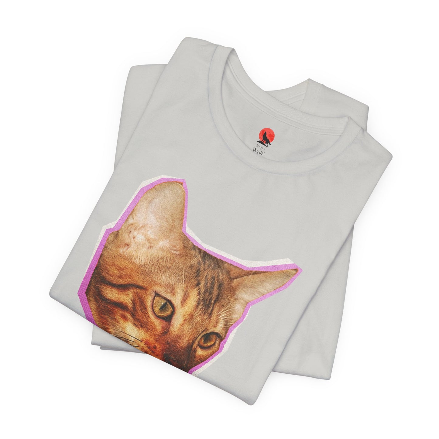 Playful Cat Graphic Tee