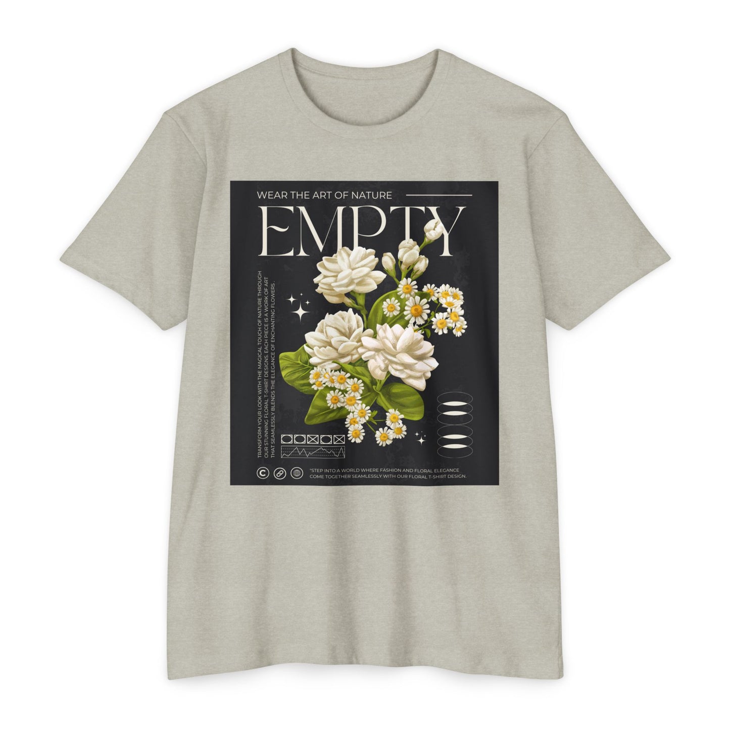 Nature-Inspired Unisex T-Shirt - "Wear the Art of Nature"