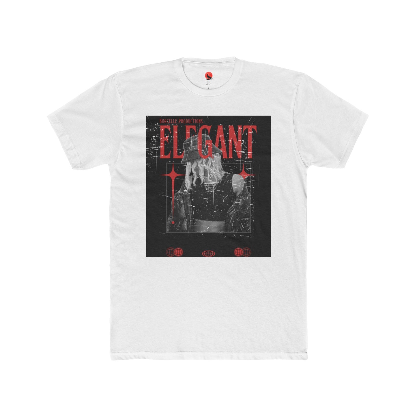 Elegant Graphic Unisex Cotton Crew Tee