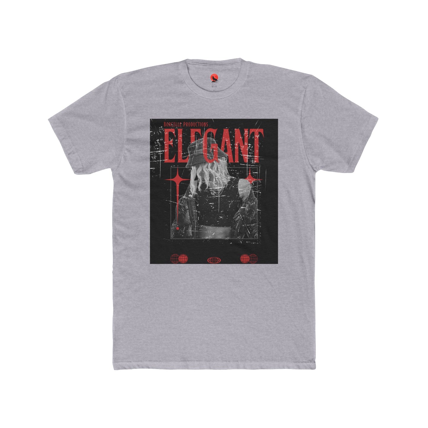 Elegant Graphic Unisex Cotton Crew Tee