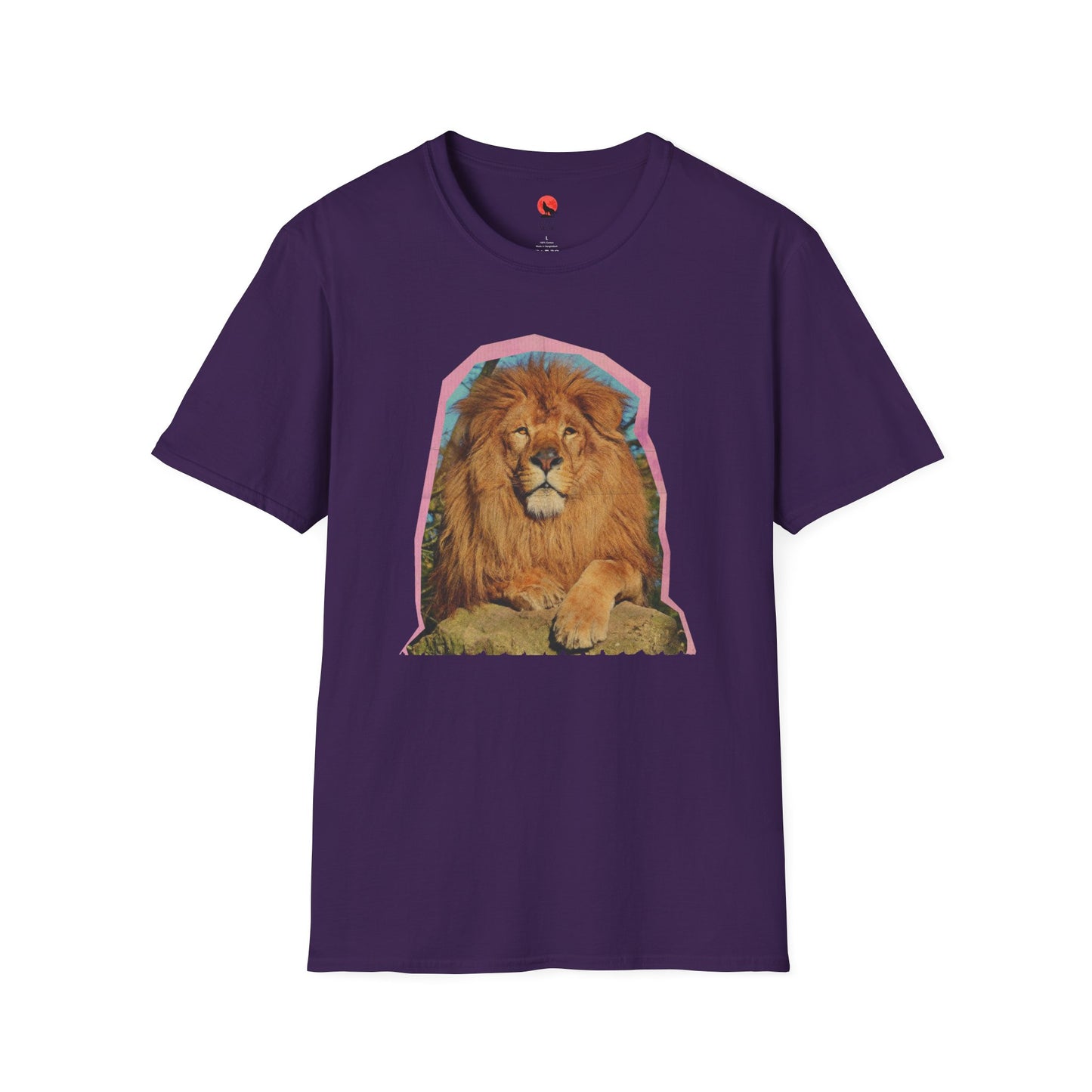 Majestic Lion Graphic Unisex Softstyle T-Shirt