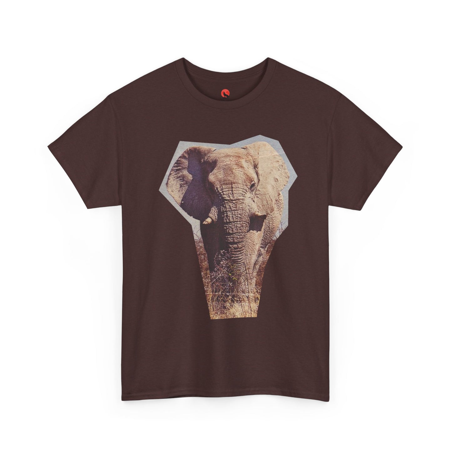 Elephant Graphic Unisex Heavy Cotton Tee