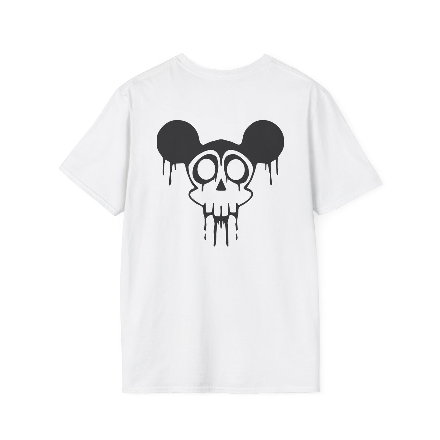 Night Wolf Skull Halloween Graphic Tee