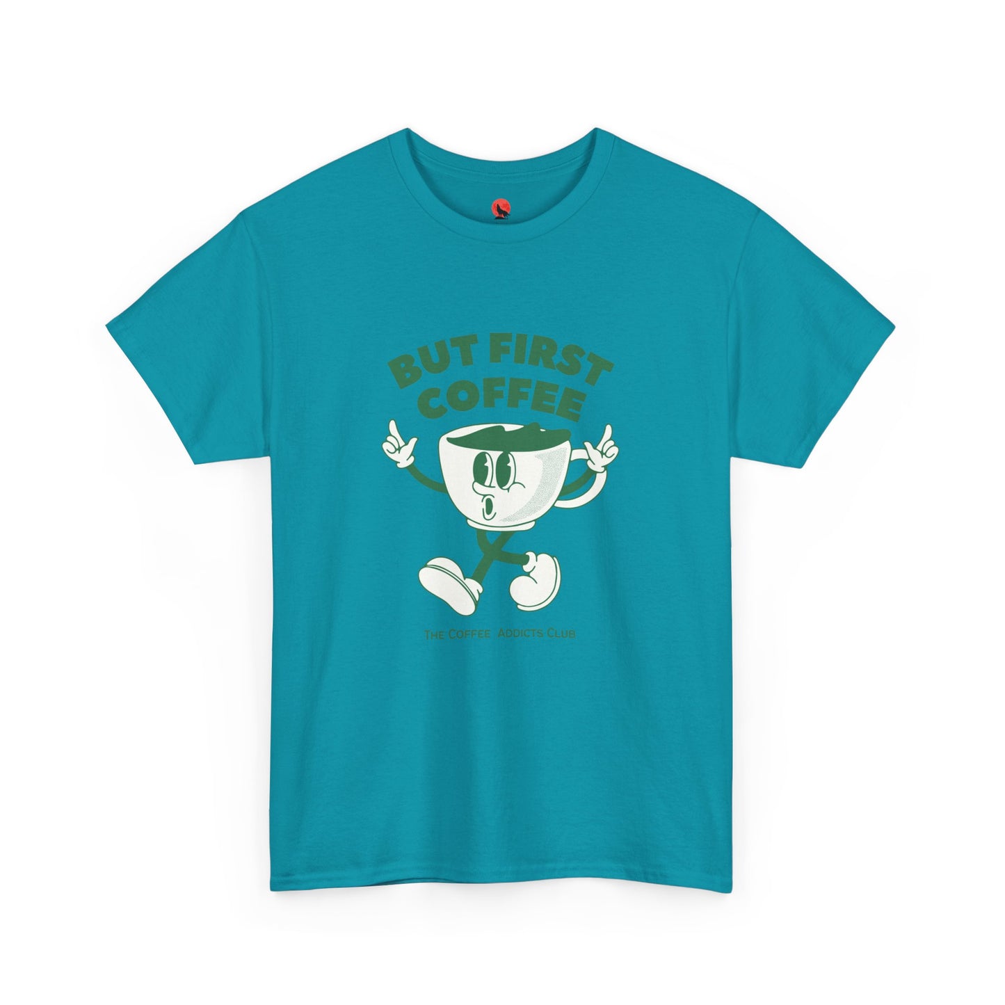 But First Coffee Unisex Heavy Cotton Tee