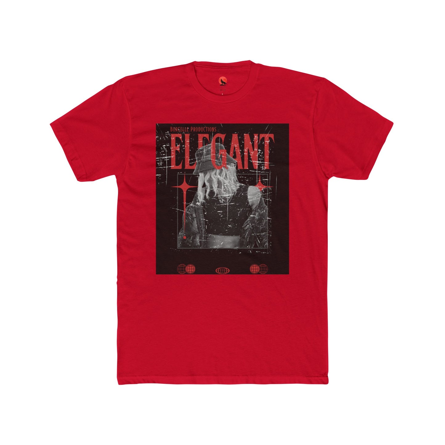 Elegant Graphic Unisex Cotton Crew Tee