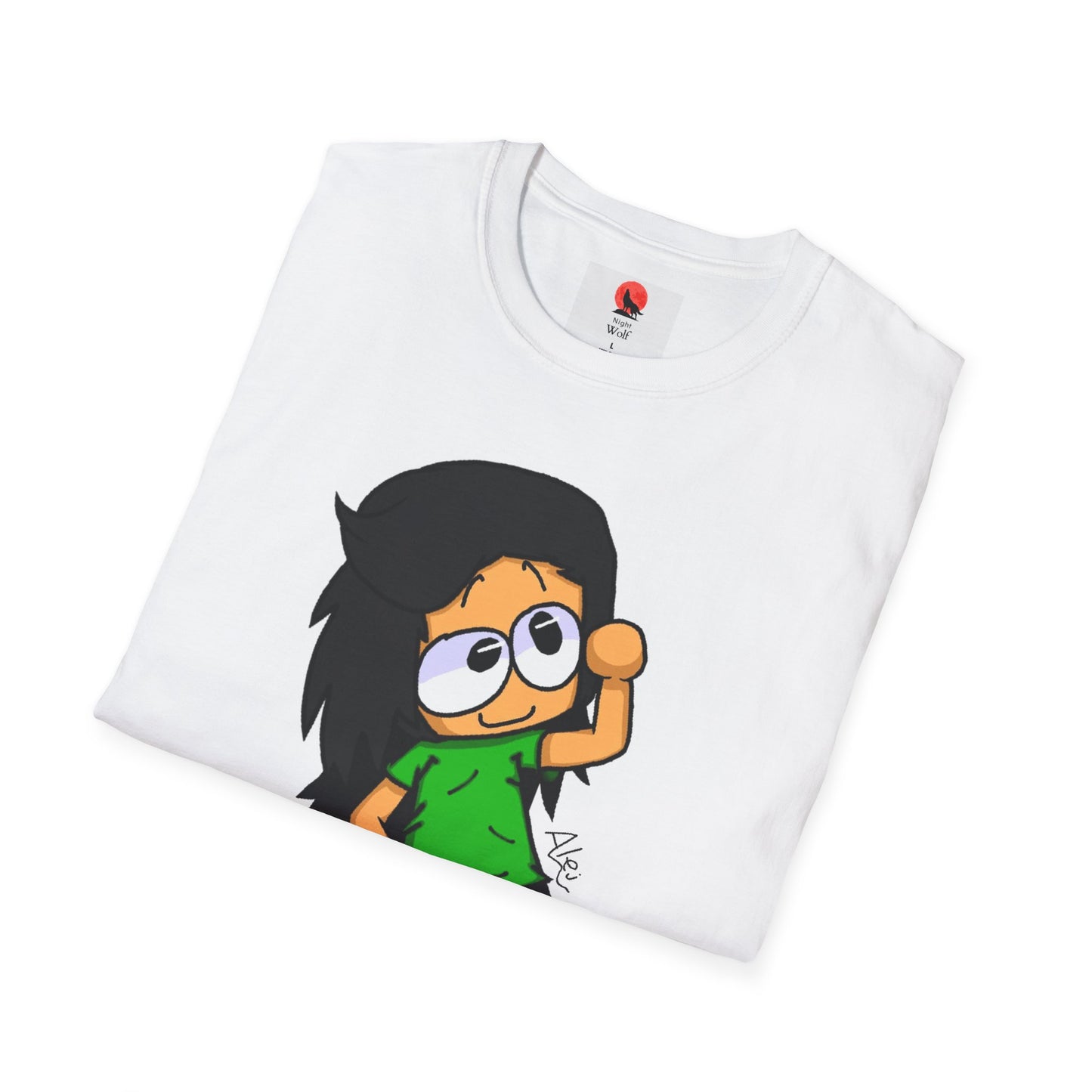 Alejo Cartoon Character T-Shirt