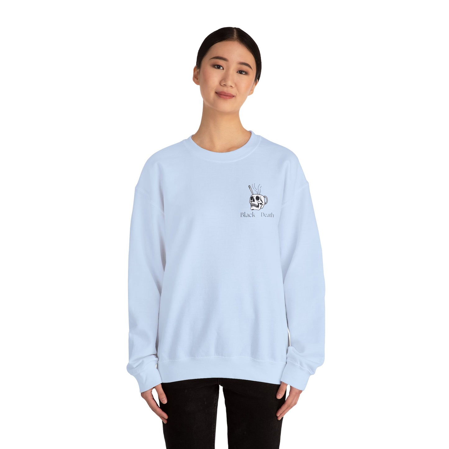 Black Death Unisex Crewneck Sweatshirt