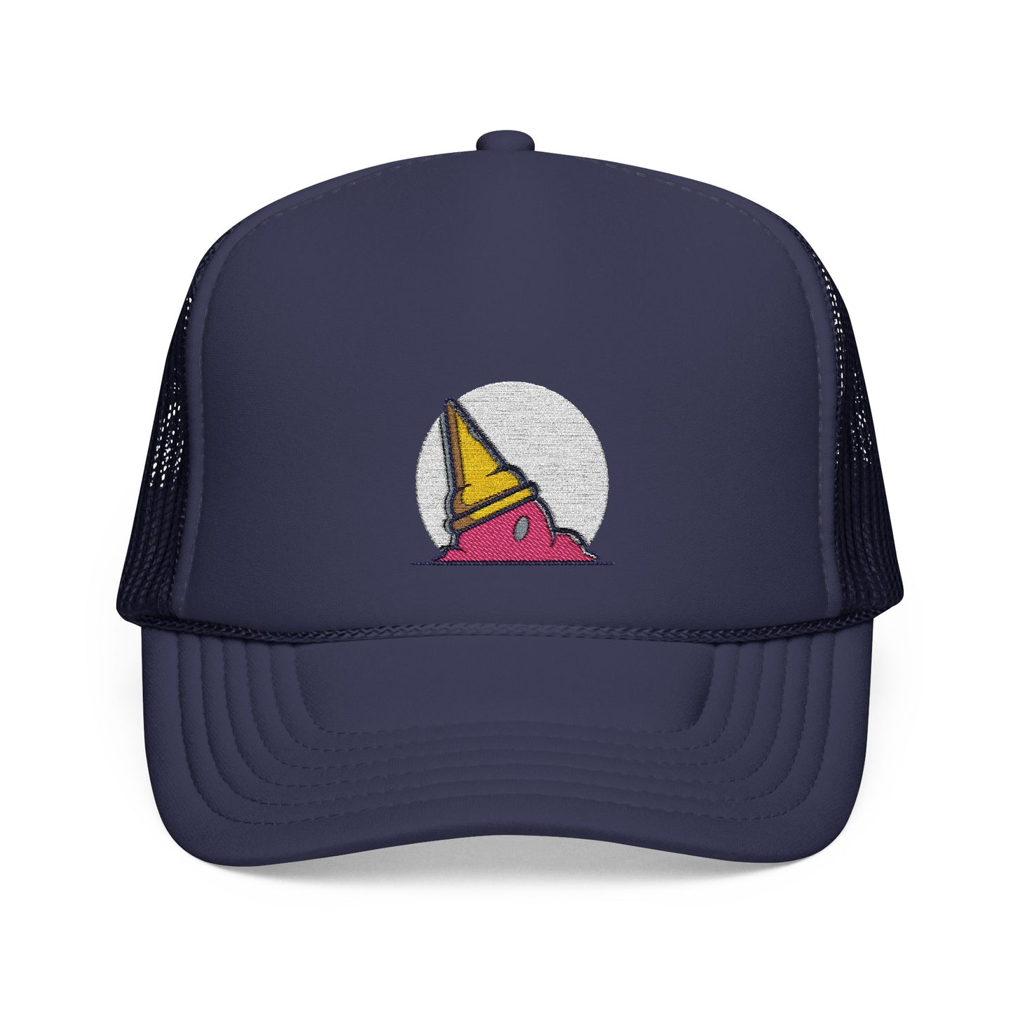 Vintage Ice Cream Cone Foam Trucker Hat