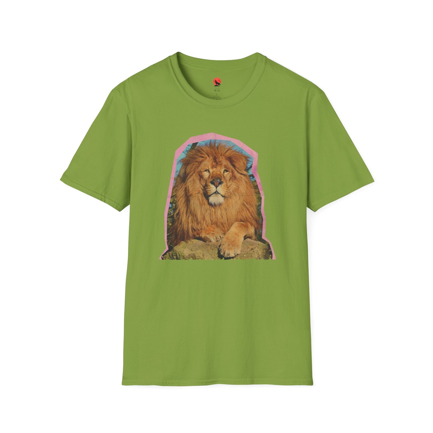Majestic Lion Graphic Unisex Softstyle T-Shirt