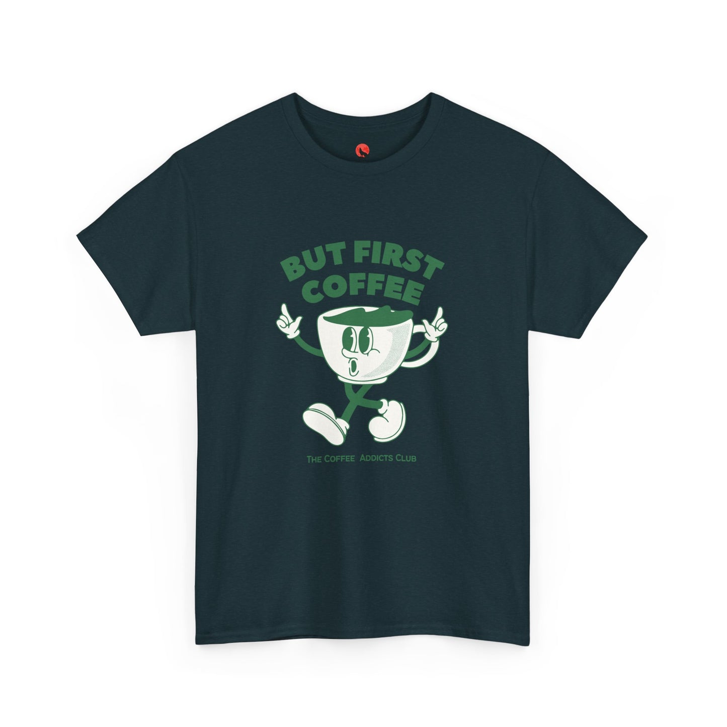 But First Coffee Unisex Heavy Cotton Tee