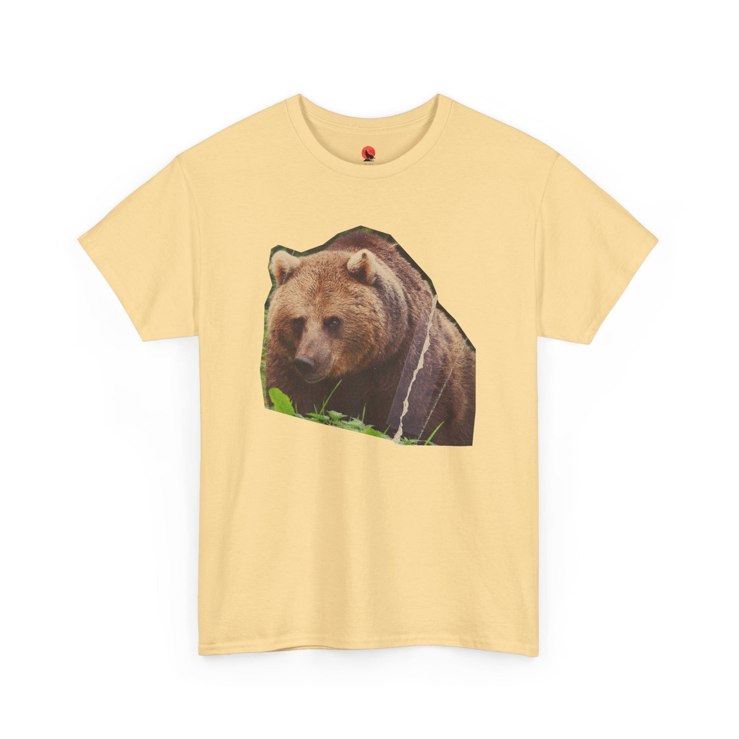 Grizzly Bear Unisex Heavy Cotton Tee