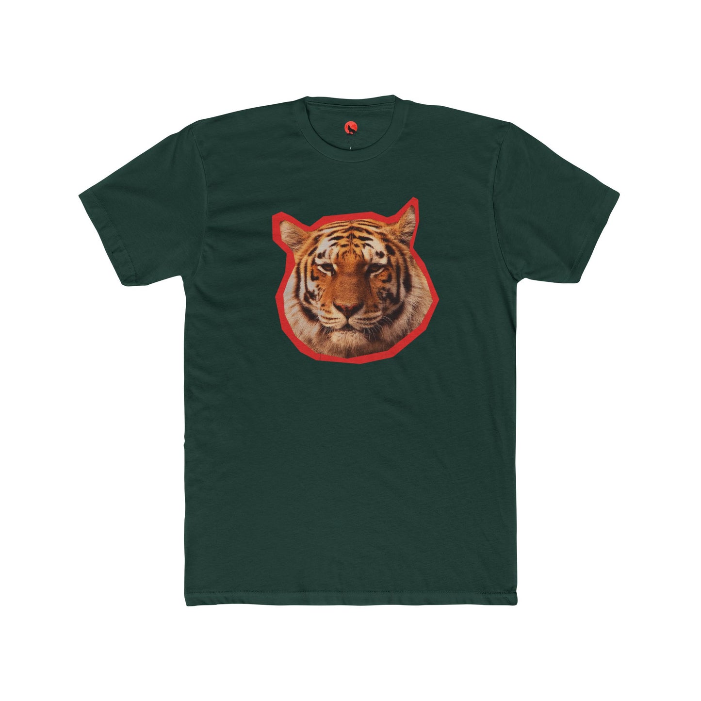 Tiger Graphic Unisex Cotton Crew Tee