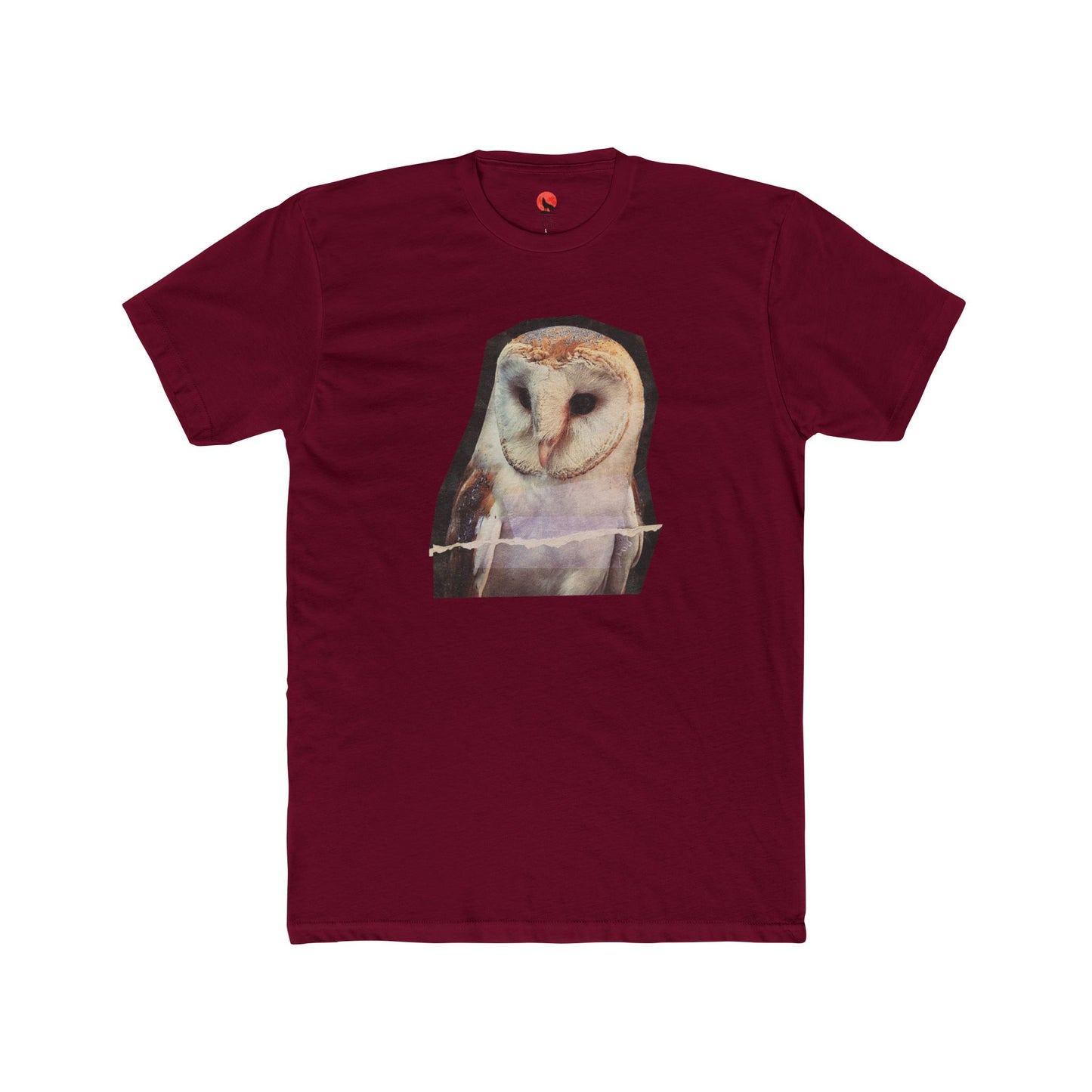 Barn Owl Unisex Cotton Crew Tee