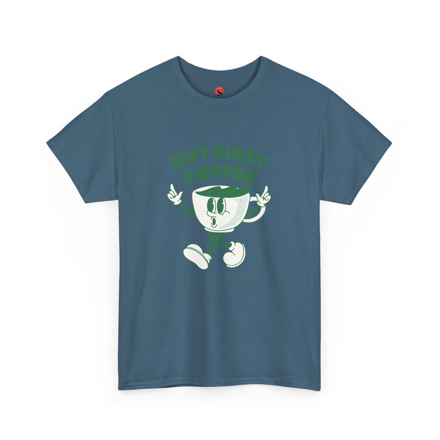 But First Coffee Unisex Heavy Cotton Tee