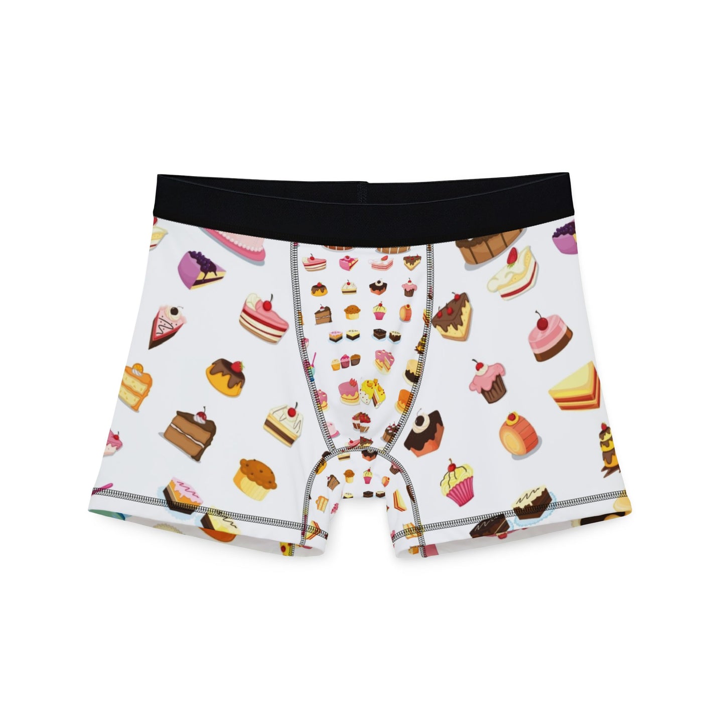 Sweet Treats Men's Boxers - Fun Dessert Pattern Underwear