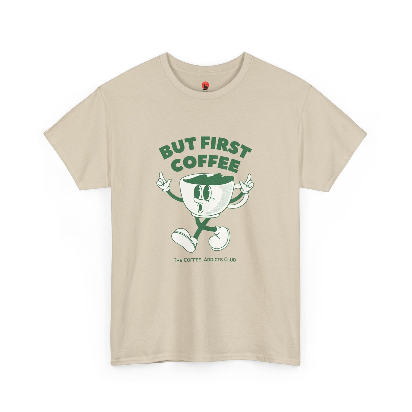 But First Coffee Unisex Heavy Cotton Tee