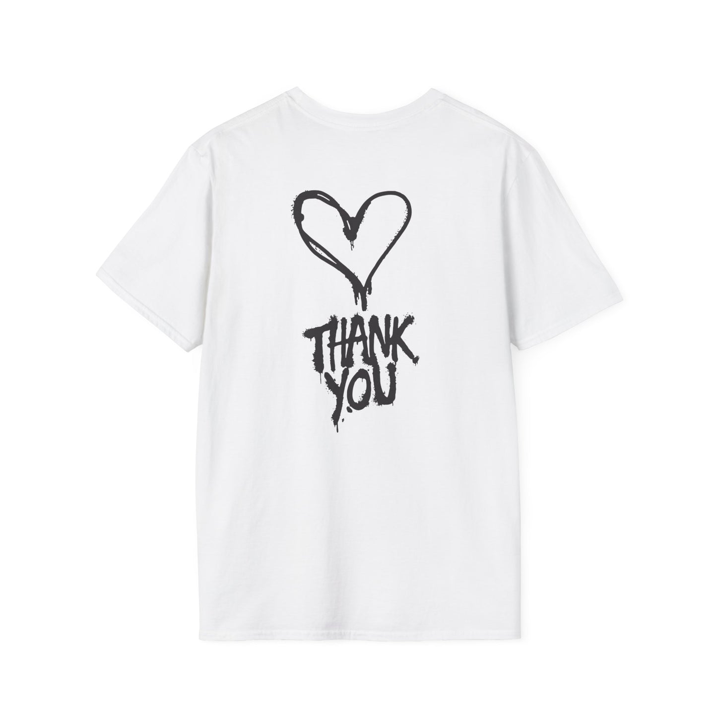 Night Wolf Thank You Shirt Unisex Softstyle T-Shirt