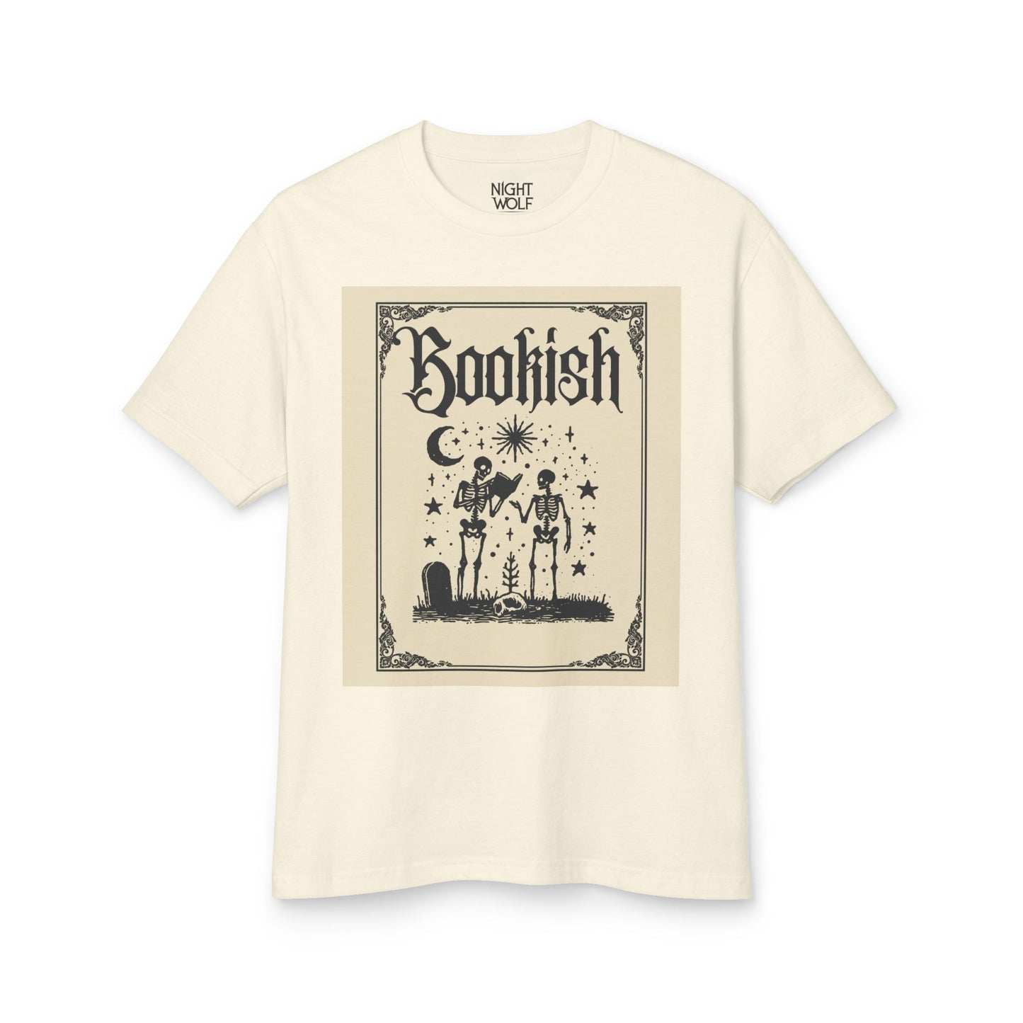 Bookish Skeletons Cotton Tee