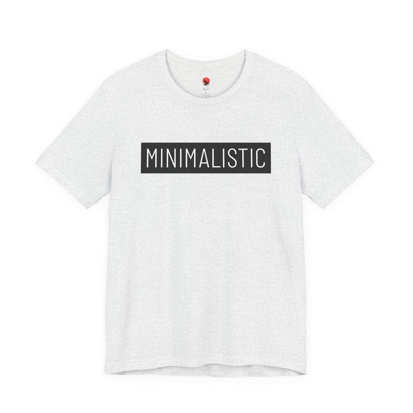 Minimalistic Unisex Jersey Tee