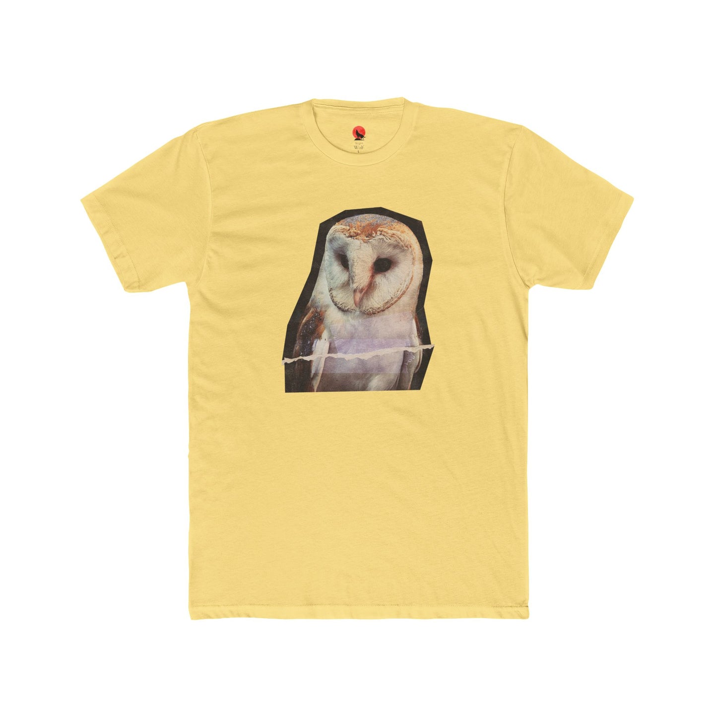 Barn Owl Unisex Cotton Crew Tee