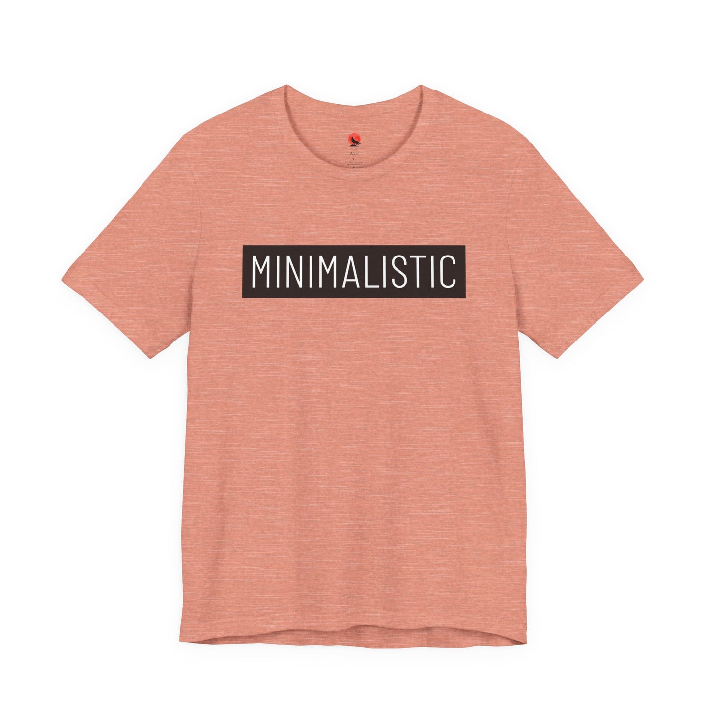 Minimalistic Unisex Jersey Tee