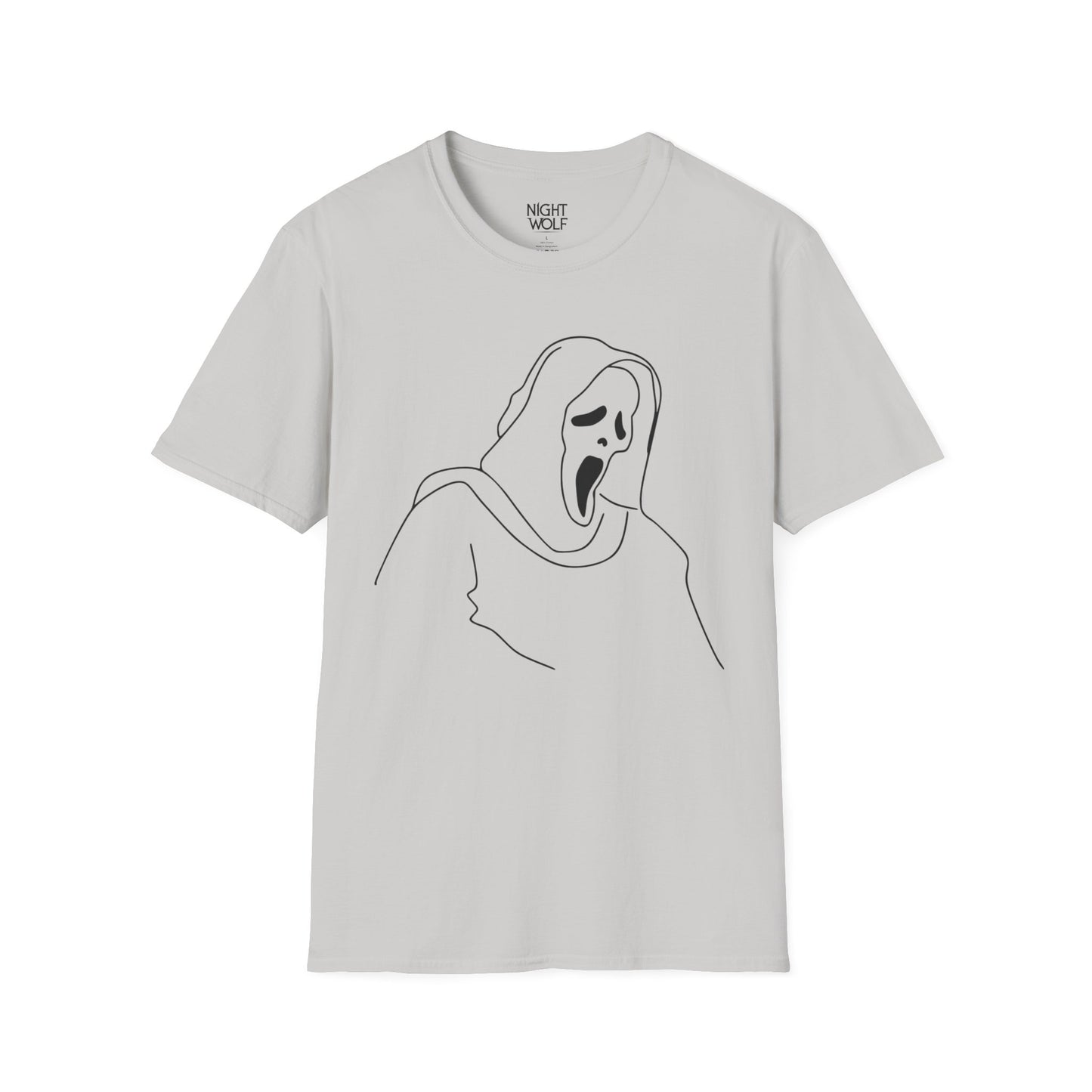 Ghost Face Minimalist T-Shirt