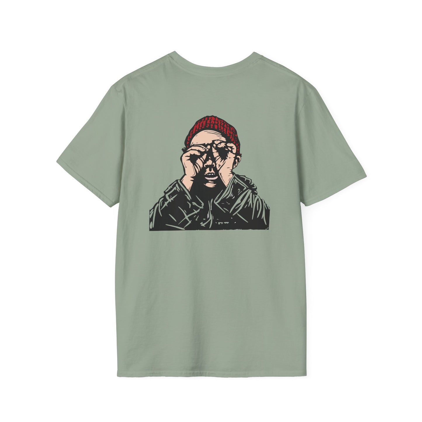 Softstyle Night Wolf Graphic Tee