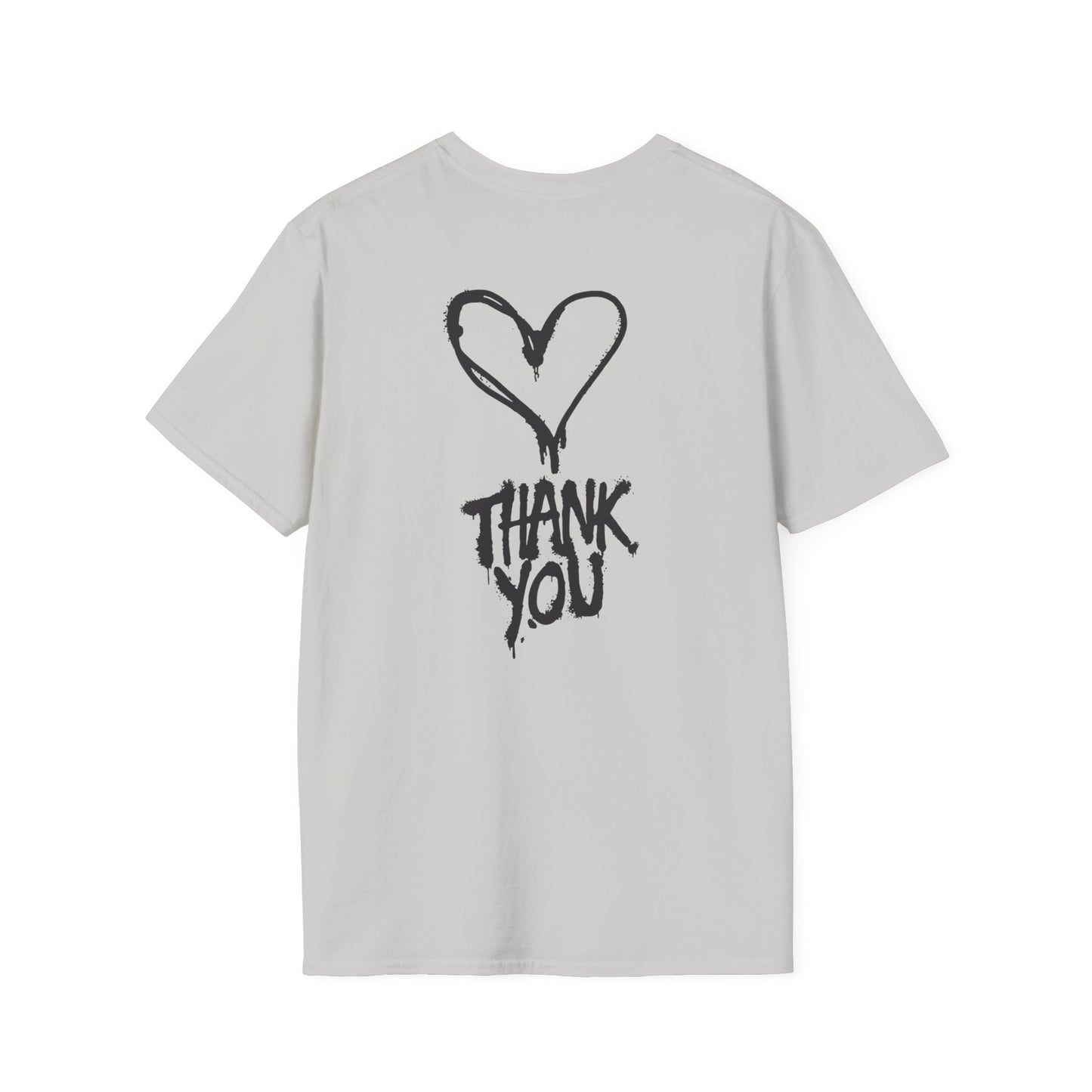 Night Wolf Thank You Shirt Unisex Softstyle T-Shirt